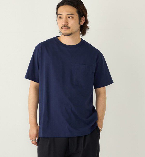 SHIPS Colors 「SHIPS Colors:〈吸水速乾・接触冷感・遮熱〉マルチファンクション ポケット Tシャツ◆」|Tシャツ・カットソー|