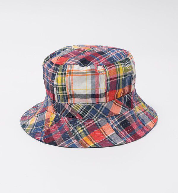 SHIPS「ORIGINAL MADRAS TRADING COMPANY: MADRAS PATCHWORK BUCKET HAT」|ハット|
