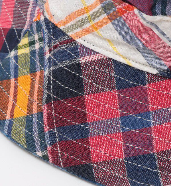 SHIPS「ORIGINAL MADRAS TRADING COMPANY: MADRAS PATCHWORK BUCKET HAT」|ハット|