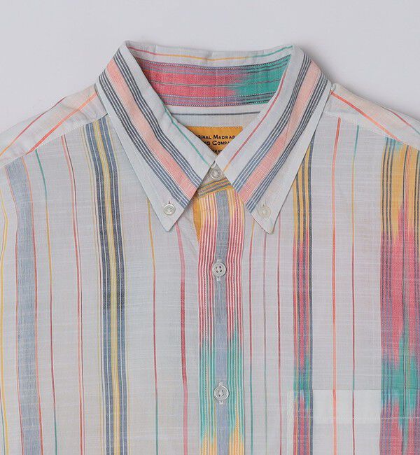 SHIPS「ORIGINAL MADRAS TRADING COMPANY: MULTI STRIPE BD SHIRT」|シャツ・ブラウス|