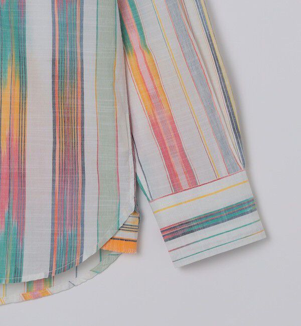 SHIPS「ORIGINAL MADRAS TRADING COMPANY: MULTI STRIPE BD SHIRT」|シャツ・ブラウス|