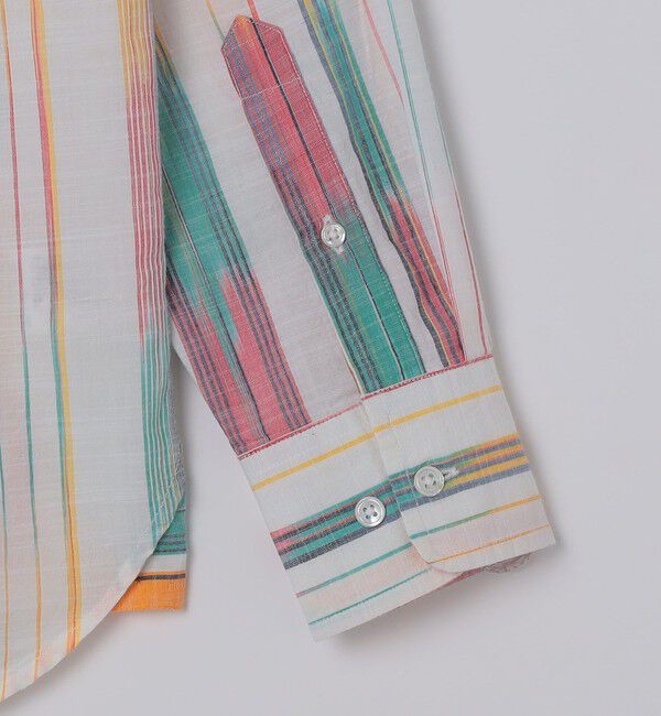 SHIPS「ORIGINAL MADRAS TRADING COMPANY: MULTI STRIPE BD SHIRT」|シャツ・ブラウス|
