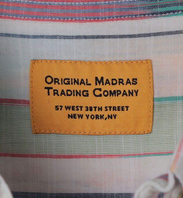SHIPS「ORIGINAL MADRAS TRADING COMPANY: MULTI STRIPE BD SHIRT」|シャツ・ブラウス|