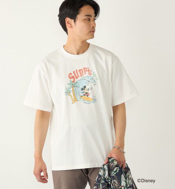 SHIPS Colors 「SHIPS Colors:ミッキーマウス プリント Tシャツ」|Tシャツ・カットソー|