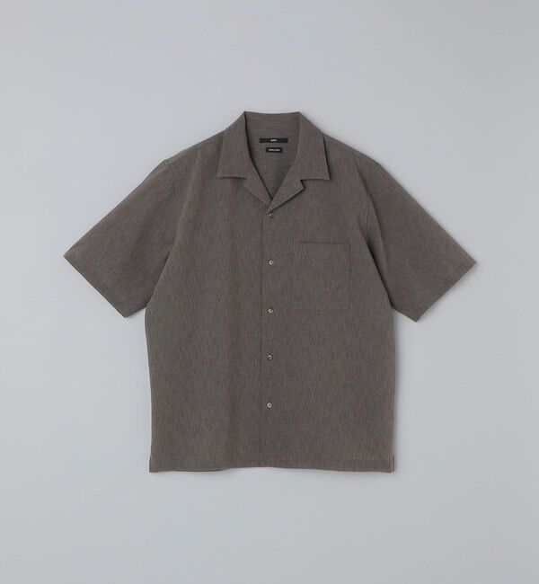 SHIPS「SHIPS:〈セットアップ対応/ 撥水〉Comfy Line DRYAIR ショートスリーブ シャツ」|シャツ・ブラウス|