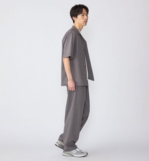 SHIPS「SHIPS:〈セットアップ対応/ 撥水〉Comfy Line DRYAIR ショートスリーブ シャツ」|シャツ・ブラウス|