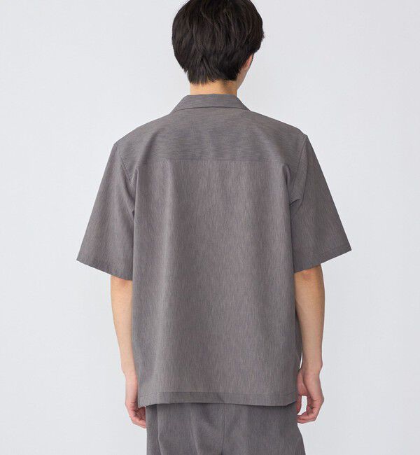 SHIPS「SHIPS:〈セットアップ対応/ 撥水〉Comfy Line DRYAIR ショートスリーブ シャツ」|シャツ・ブラウス|