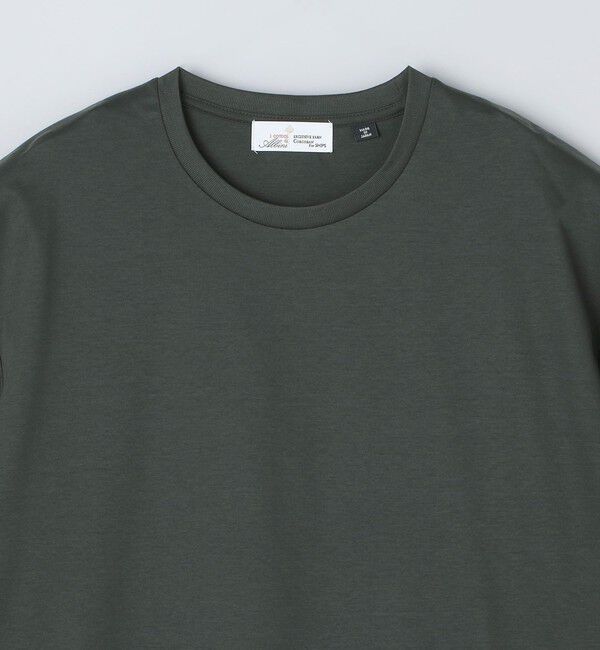 SHIPS「SHIPS: I Cottoni di Albini クルーネック スムース ショートスリーブ Tシャツ」|Tシャツ・カットソー|