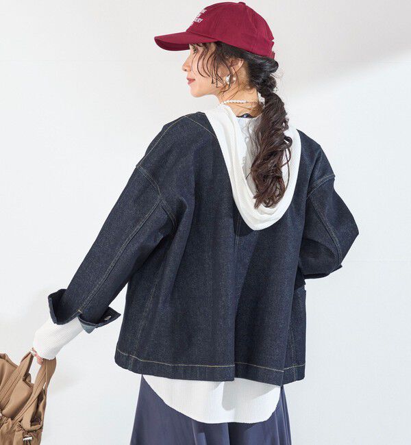 SHIPS Colors 「〈手洗い可能〉TC ワッフル フーディー トップス◇」|Tシャツ・カットソー|