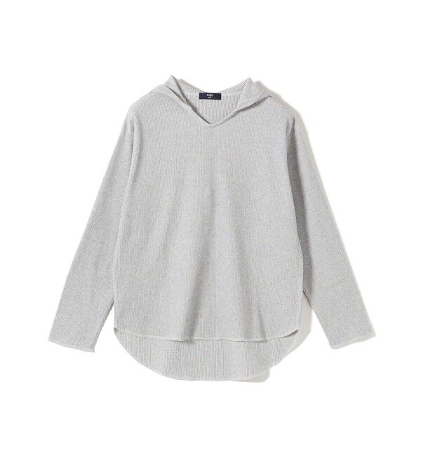 SHIPS Colors 「〈手洗い可能〉TC ワッフル フーディー トップス◇」|Tシャツ・カットソー|