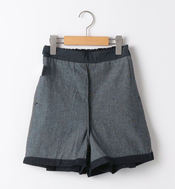 SHIPS KIDS「140～150cm / プリーツ デニム キュロット」|キュロット|
