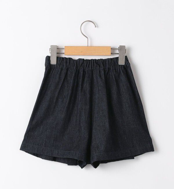 SHIPS KIDS「100～130cm / プリーツ デニム キュロット」|キュロット|