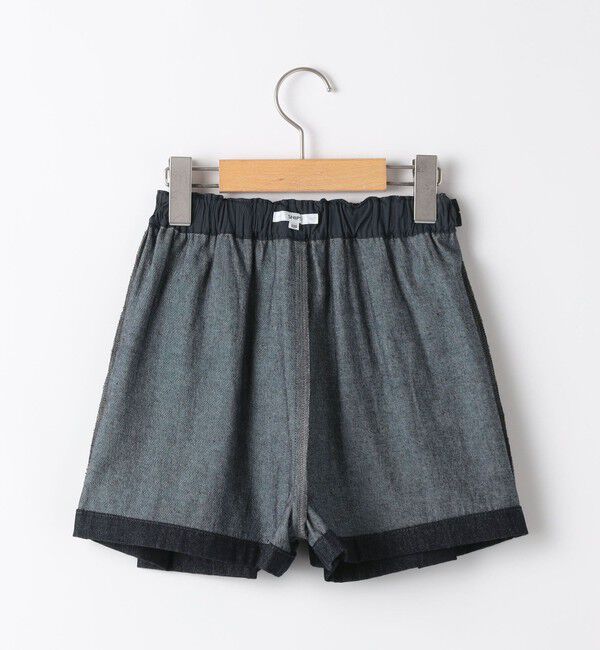 SHIPS KIDS「100～130cm / プリーツ デニム キュロット」|キュロット|