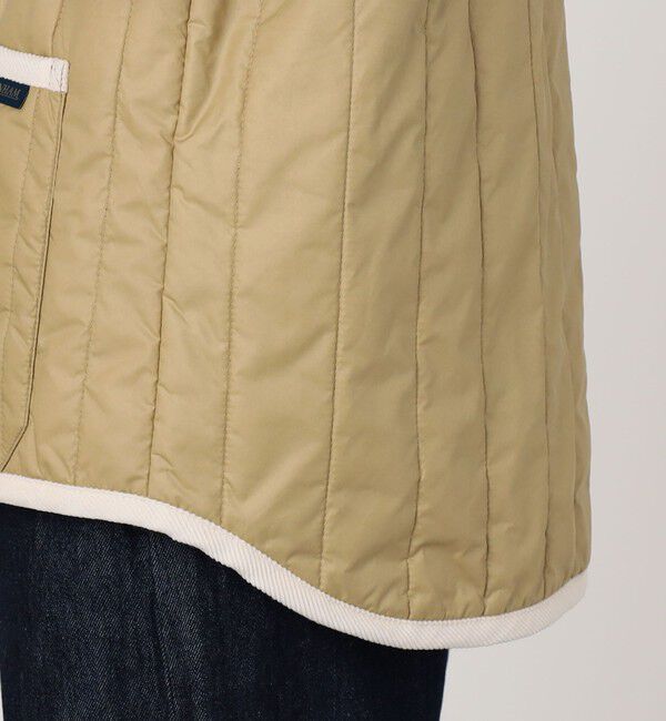 TOMORROWLAND BUYING WEAR「LAVENHAM STUDIO JACKET ピグメントダイ バーティカルキルティングジャケット」|ブルゾン・スタジャン|