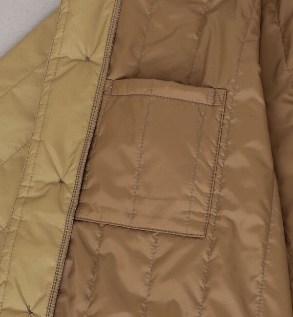 TOMORROWLAND BUYING WEAR「LAVENHAM STUDIO JACKET ピグメントダイ バーティカルキルティングジャケット」|ブルゾン・スタジャン|