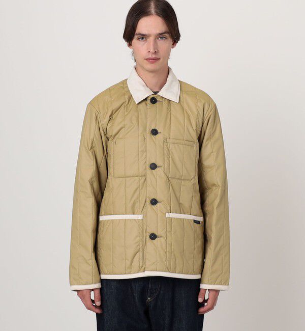 TOMORROWLAND BUYING WEAR「LAVENHAM STUDIO JACKET ピグメントダイ バーティカルキルティングジャケット」|ブルゾン・スタジャン|
