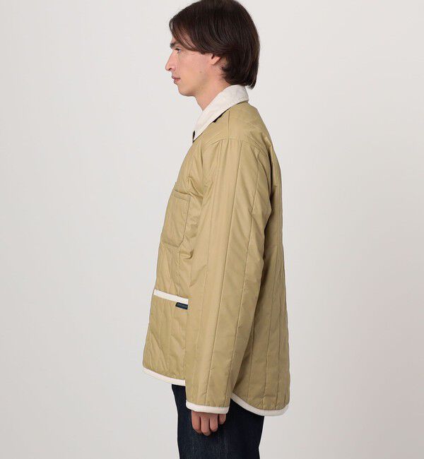 TOMORROWLAND BUYING WEAR「LAVENHAM STUDIO JACKET ピグメントダイ バーティカルキルティングジャケット」|ブルゾン・スタジャン|
