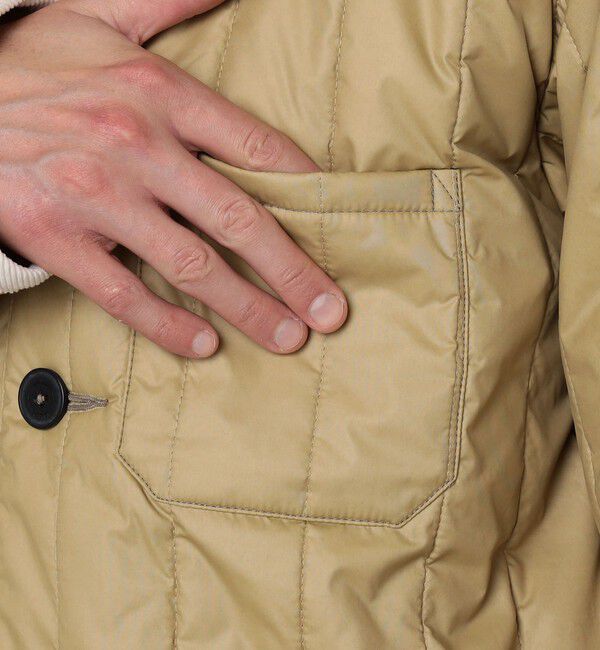 TOMORROWLAND BUYING WEAR「LAVENHAM STUDIO JACKET ピグメントダイ バーティカルキルティングジャケット」|ブルゾン・スタジャン|