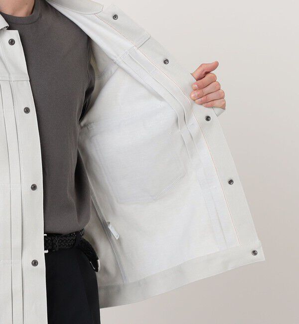 TOMORROWLAND BUYING WEAR「mando コットンツイル トラッカージャケット」|ブルゾン・スタジャン|