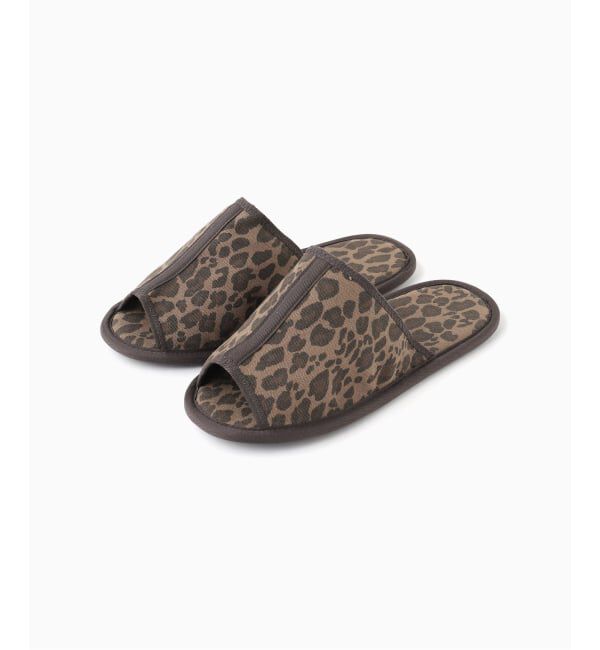 journal standard Furniture「《大阪・WEB限定》SLIPPER LEOPARD M　スリッパ」|ルームシューズ|