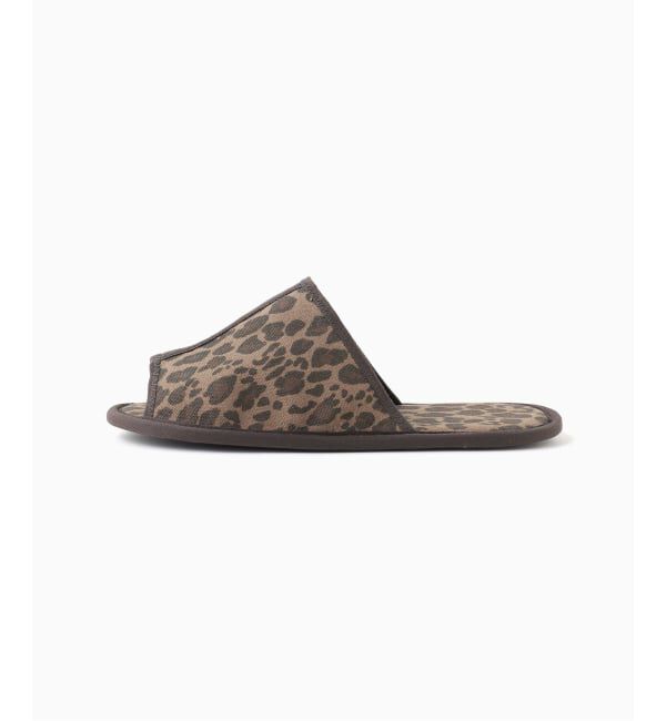 journal standard Furniture「《大阪・WEB限定》SLIPPER LEOPARD M　スリッパ」|ルームシューズ|