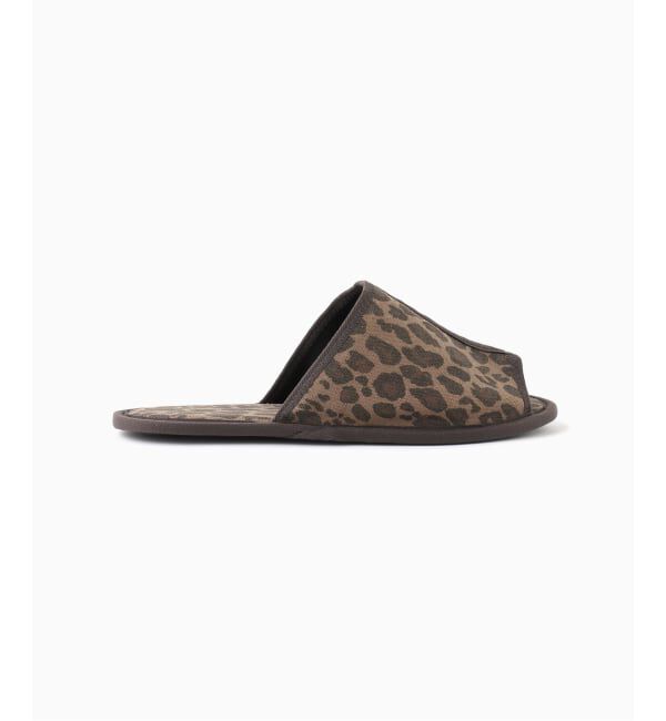 journal standard Furniture「《大阪・WEB限定》SLIPPER LEOPARD M　スリッパ」|ルームシューズ|
