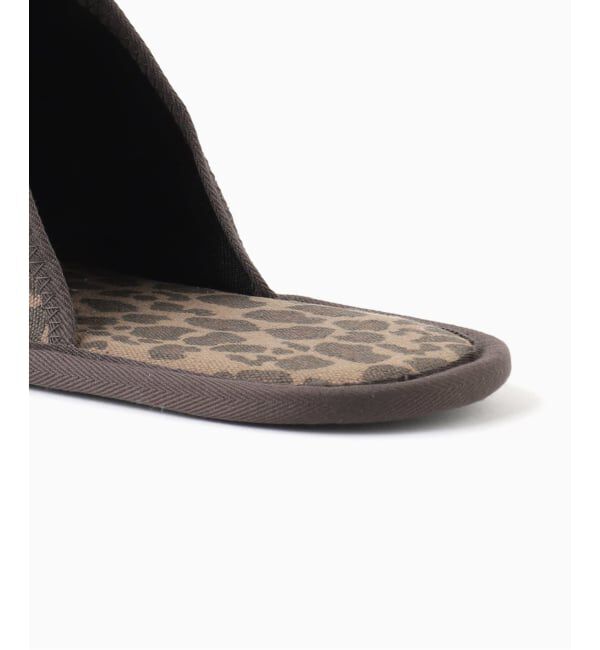 journal standard Furniture「《大阪・WEB限定》SLIPPER LEOPARD M　スリッパ」|ルームシューズ|