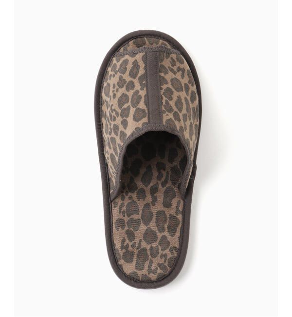 journal standard Furniture「《大阪・WEB限定》SLIPPER LEOPARD M　スリッパ」|ルームシューズ|