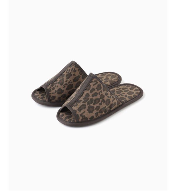 journal standard Furniture「《大阪・WEB限定》SLIPPER LEOPARD L　スリッパ」|ルームシューズ|