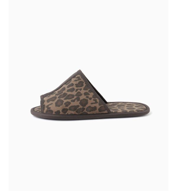 journal standard Furniture「《大阪・WEB限定》SLIPPER LEOPARD L　スリッパ」|ルームシューズ|
