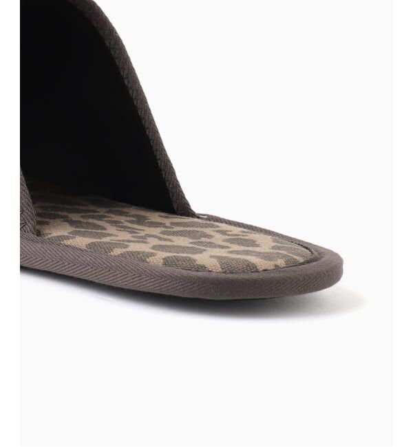 journal standard Furniture「《大阪・WEB限定》SLIPPER LEOPARD L　スリッパ」|ルームシューズ|