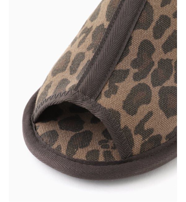journal standard Furniture「《大阪・WEB限定》SLIPPER LEOPARD L　スリッパ」|ルームシューズ|