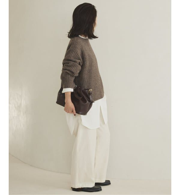 VERMEIL par iena「《追加予約》ウールイージーパンツ」|その他|