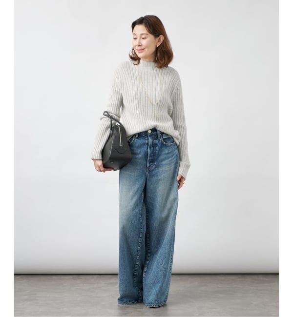 VERMEIL par iena「《予約》EHRECO エレコ Ribbed Top」|ニット・セーター|