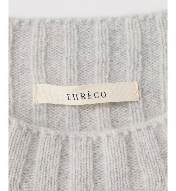 VERMEIL par iena「《予約》EHRECO エレコ Ribbed Top」|ニット・セーター|