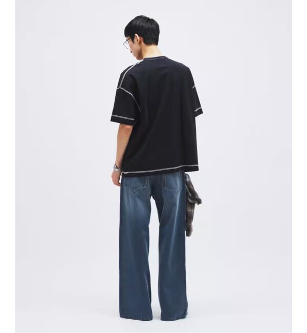 JOURNAL STANDARD「Healthknit / ヘルスニット 別注 ヘンリーネックTシャツ」|Tシャツ・カットソー|