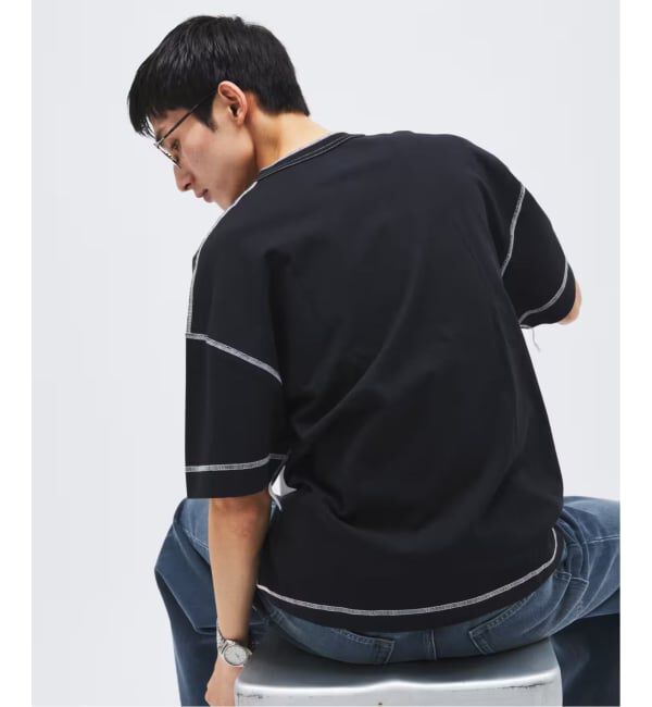 JOURNAL STANDARD「Healthknit / ヘルスニット 別注 ヘンリーネックTシャツ」|Tシャツ・カットソー|