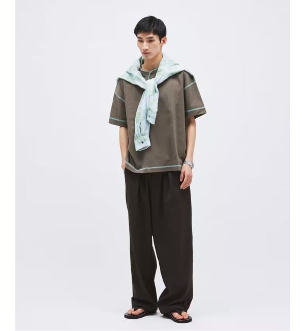 JOURNAL STANDARD「Healthknit / ヘルスニット 別注 ヘンリーネックTシャツ」|Tシャツ・カットソー|