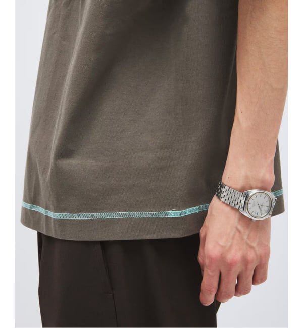 JOURNAL STANDARD「Healthknit / ヘルスニット 別注 ヘンリーネックTシャツ」|Tシャツ・カットソー|