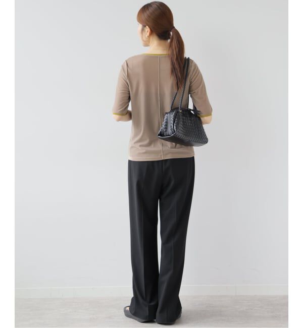 JOURNAL STANDARD relume「バイカラーベロアTEE」|Tシャツ・カットソー|