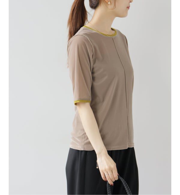 JOURNAL STANDARD relume「バイカラーベロアTEE」|Tシャツ・カットソー|
