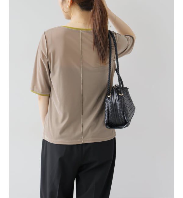 JOURNAL STANDARD relume「バイカラーベロアTEE」|Tシャツ・カットソー|