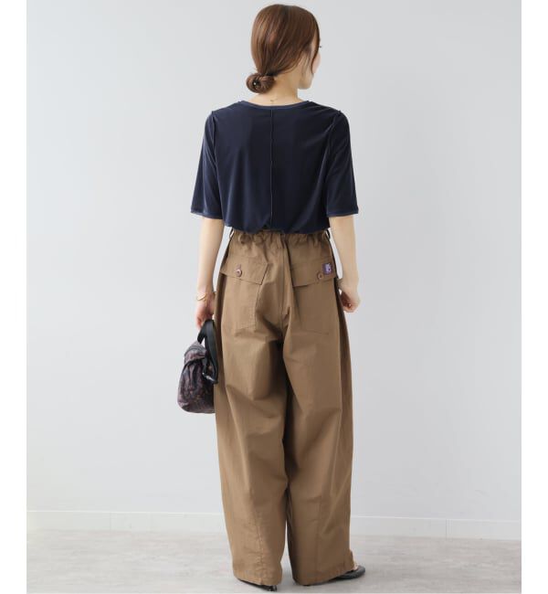 JOURNAL STANDARD relume「バイカラーベロアTEE」|Tシャツ・カットソー|