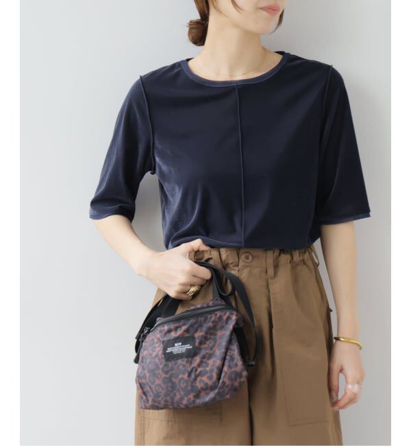JOURNAL STANDARD relume「バイカラーベロアTEE」|Tシャツ・カットソー|