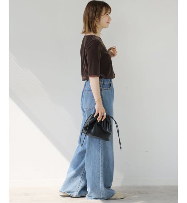 JOURNAL STANDARD relume「バイカラーベロアTEE」|Tシャツ・カットソー|