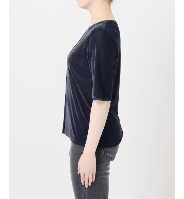 JOURNAL STANDARD relume「バイカラーベロアTEE」|Tシャツ・カットソー|