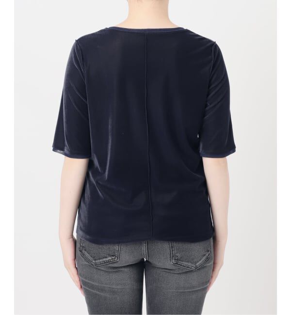 JOURNAL STANDARD relume「バイカラーベロアTEE」|Tシャツ・カットソー|