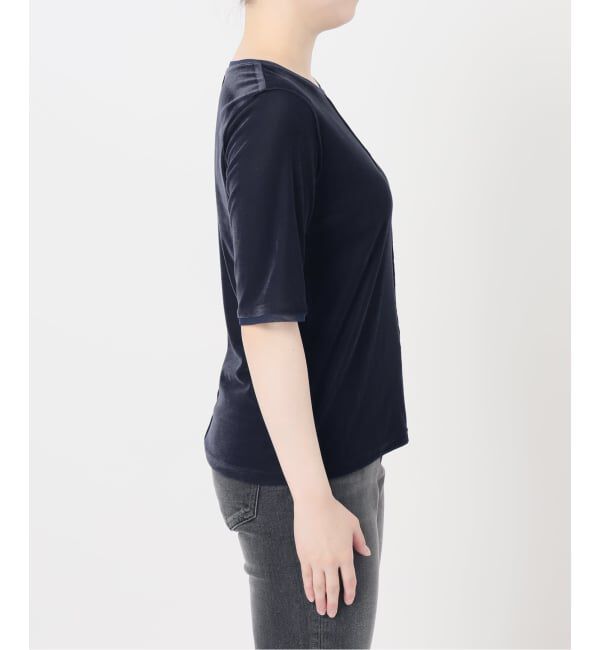 JOURNAL STANDARD relume「バイカラーベロアTEE」|Tシャツ・カットソー|