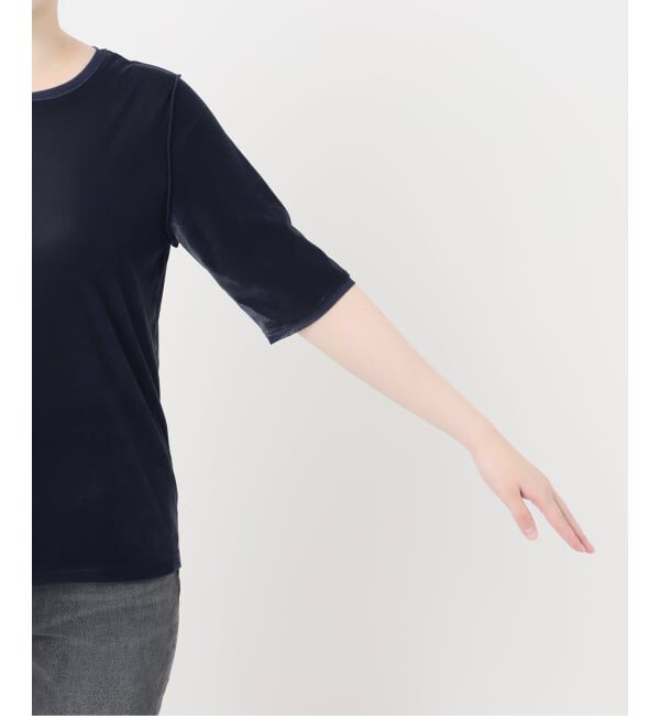 JOURNAL STANDARD relume「バイカラーベロアTEE」|Tシャツ・カットソー|