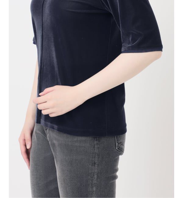 JOURNAL STANDARD relume「バイカラーベロアTEE」|Tシャツ・カットソー|